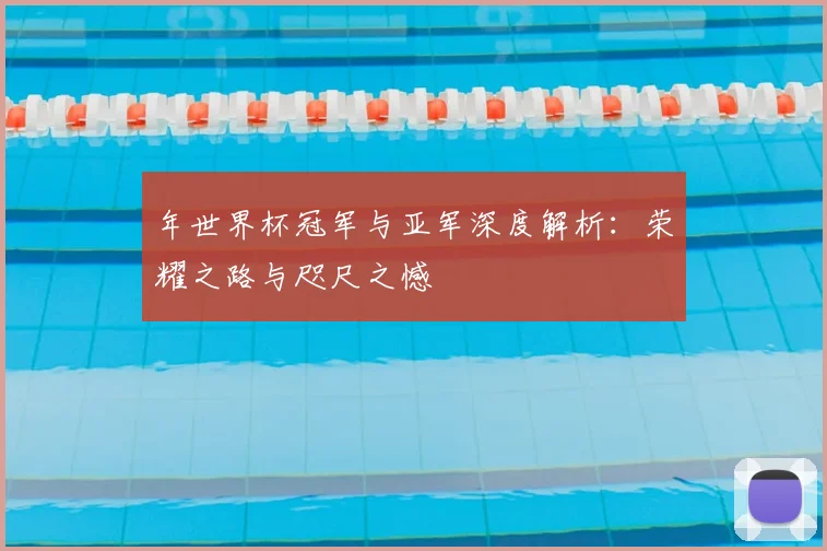 年世界杯冠军与亚军深度解析:荣耀之路与咫尺之憾